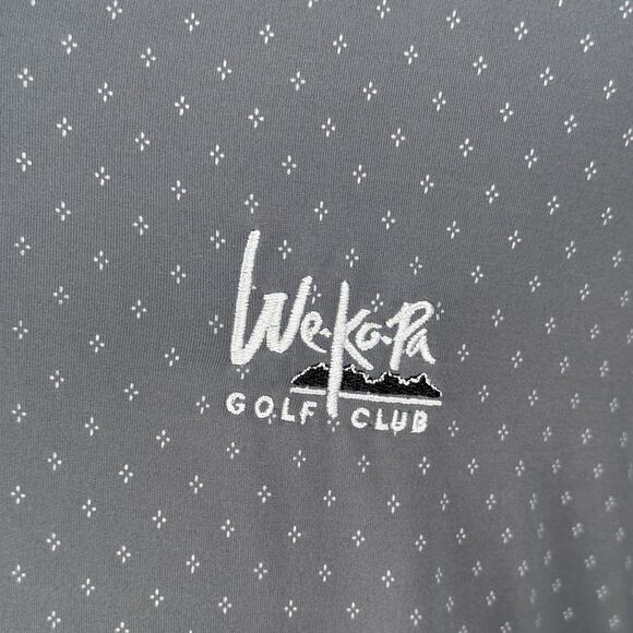 Chase 54 Polo Shirt Men’s XL Gray We-Ko-Pa Golf Club Short Sleeve Performance - Picture 3 of 10